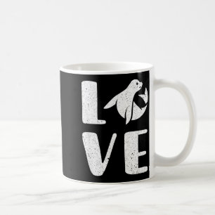 Ocean Puppy Seal Lover Valentines Day Gift Sea Lio Coffee Mug