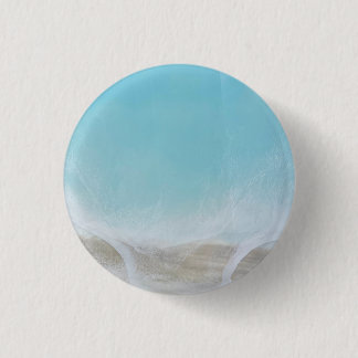 Ocean resin art lightswitch cover 1 inch round button