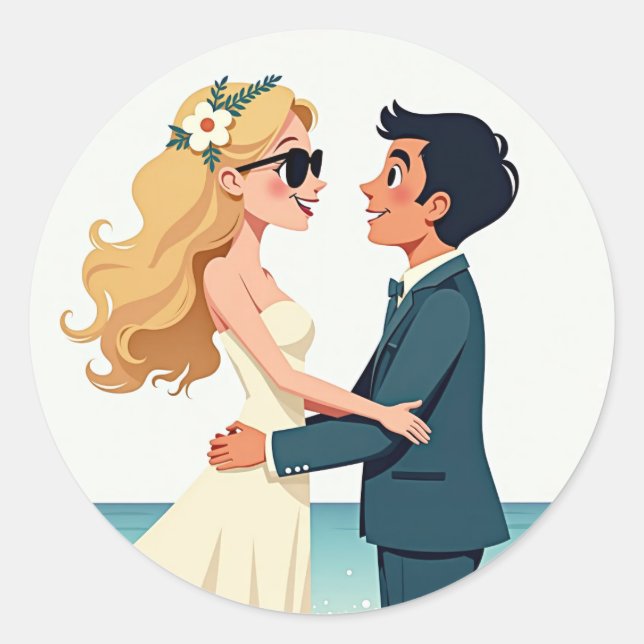 Ocean Romance Stickers (Front)