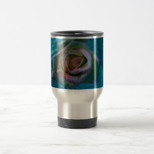 Ocean rose travel mug