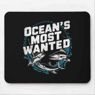 Ocean’s Most Wanted Fishing Mouse Pad