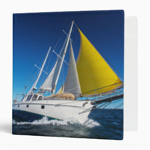 Ocean Sailing In A Yacht Binder
