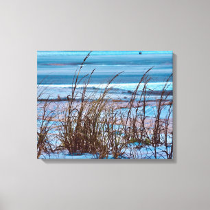 Ocean Sand Dunes Canvas Print