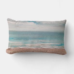 Ocean Sand Texture  Lumbar Pillow