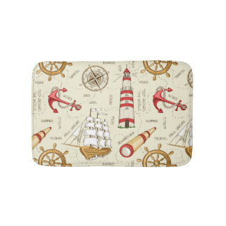 Ocean Scene Bath Mat