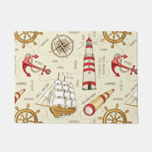 Ocean Scene Doormat