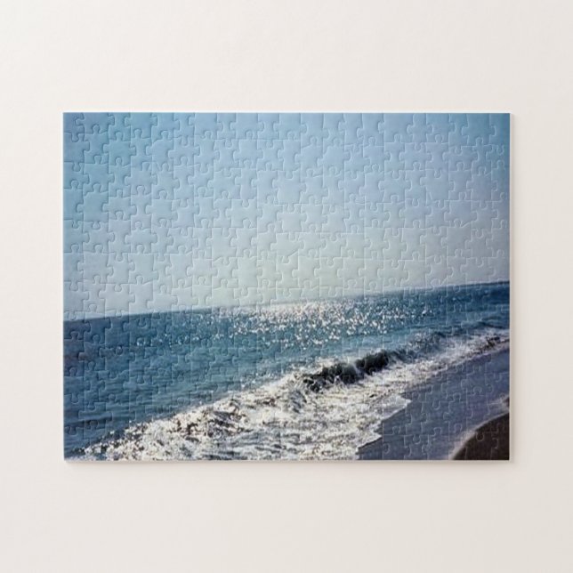 Ocean Scene in Outer Banks OBX Jigsaw Puzzle (Horizontal)