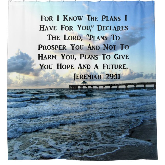OCEAN SCENE JEREMIAH 29:10 PHOTO DESIGN (Front)