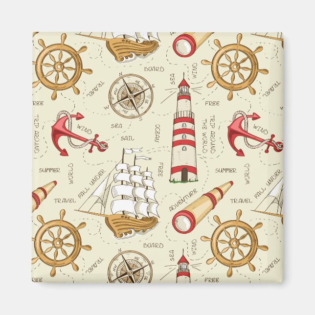 Ocean Scene Magnet (Front)