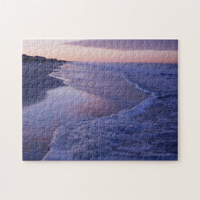 Ocean scene Oak Island NC Jigsaw Puzzle (Horizontal)