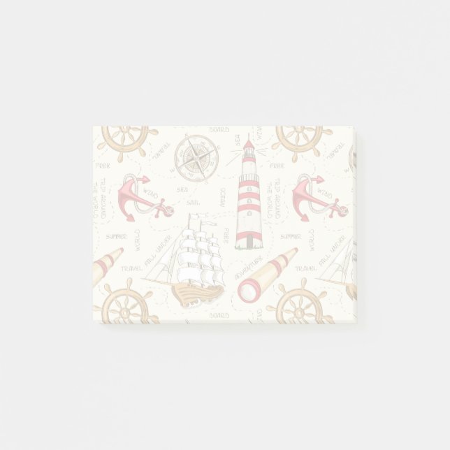 Ocean Scene Post-it Notes (Front)