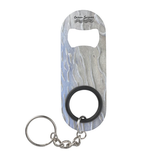 Ocean Scenes Bottle Opener Key Chain Keychain Bottle Opener (Front)