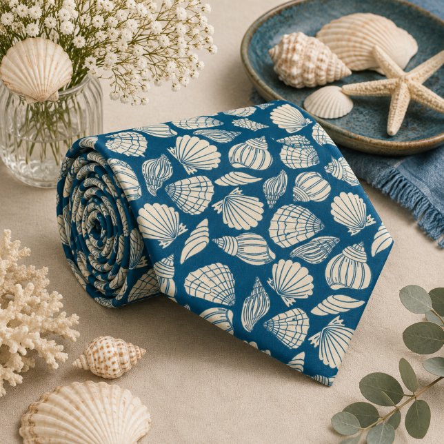  Ocean Sea Animals Pattern  Tie (Creator Uploaded)