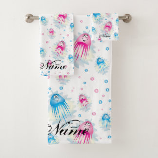 Océan Sea Life Cute méduse Personnalisée Enfants