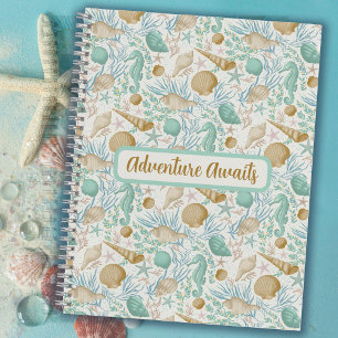Ocean Sea Life Vacation Planner Notebook