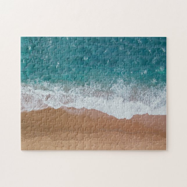 Ocean Sea Sand Shore Jigsaw Puzzle (Horizontal)