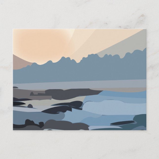 Ocean Sea Sky Nature  Postcard (Front)