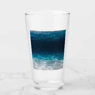Ocean Sea Water Under the Sea Glass