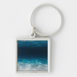 Ocean Sea Water Under the Sea Keychain