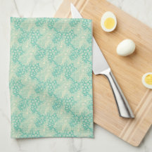 Ocean Shells Sea Waves Abstract Vintage Pattern