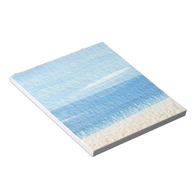 Ocean Shore Notepad (Angled)