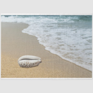 Ocean Shore Seashell Decoupage Tissue Paper