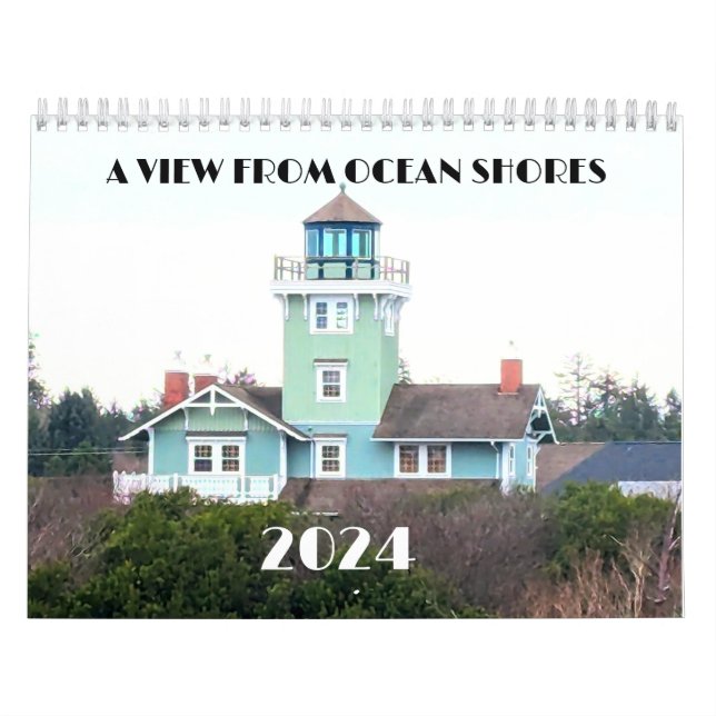 Ocean Shores, WA, Calendrier photo Pittoresque (Protection)