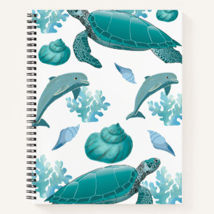 Ocean Soul Notebook Beach-Inspired Aesthetic