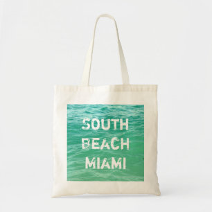 Ocean, South Beach Miami Tote Bag