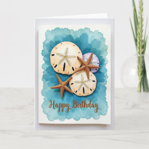 Ocean Sparkle Birthday Card