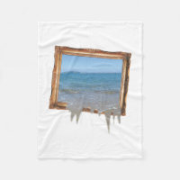 Ocean Spilling Out of Picture Frame