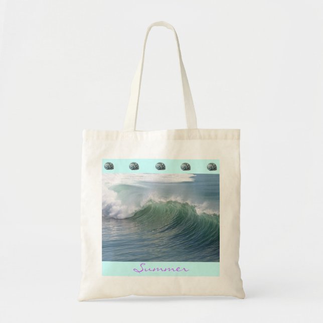Ocean Splendour Tote Bag (Front)