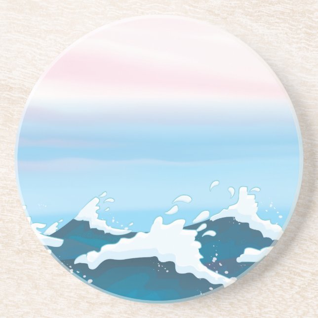 Ocean Spray Coaster (Front)