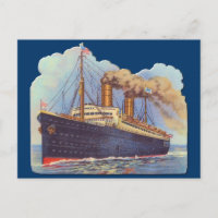 Ocean Steam Liner Ship