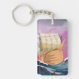 Ocean Storm Keychain