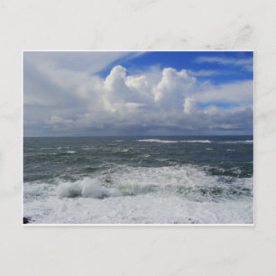 Ocean Storm Postcard