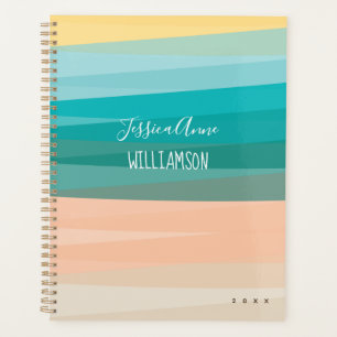 Ocean Stripe Planner