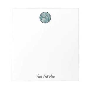 Ocean Summer Beach Waves Volleyball Personalized Notepad