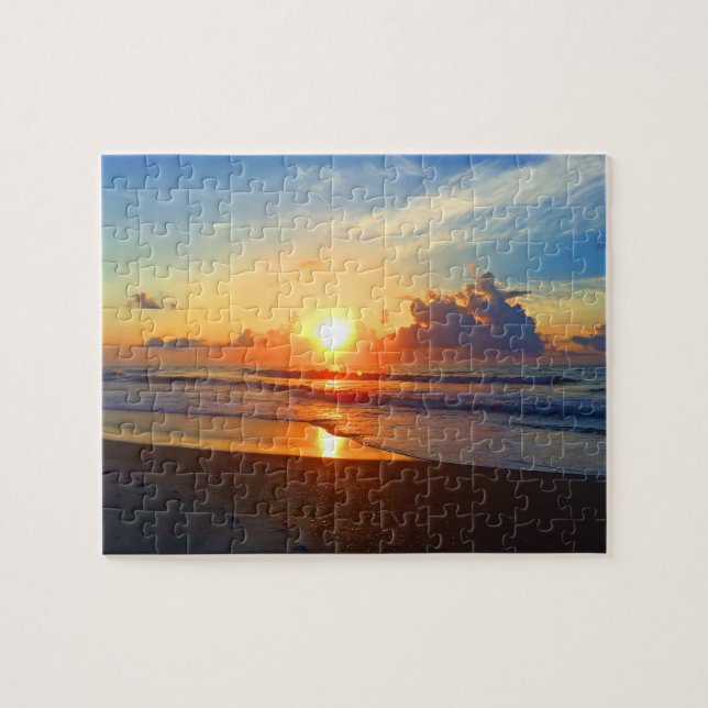 Ocean Sun Jigsaw Puzzle (Horizontal)