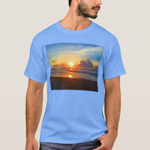 Ocean Sun Postcard T-Shirt