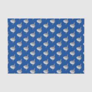Ocean sunfish mola mola cute cartoon tissue paper