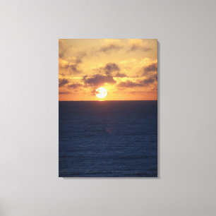 Ocean Sunrise Canvas Print
