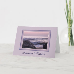 Ocean Sunrise Notecard