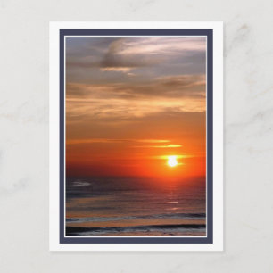 Ocean Sunrise Postcard