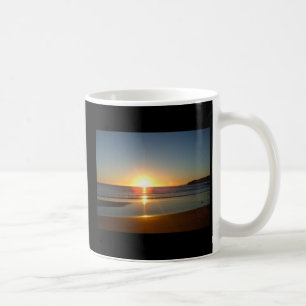 Ocean Sunrise Tairua Beach July 2010 Coffee Mug