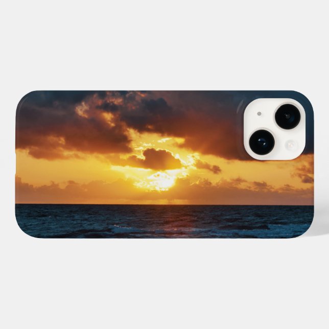 Ocean Sunset Case-Mate iPhone Case (Back (Horizontal))