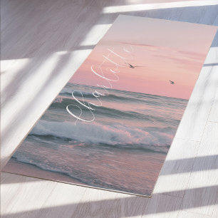 Ocean Sunset Custom Yoga Mat