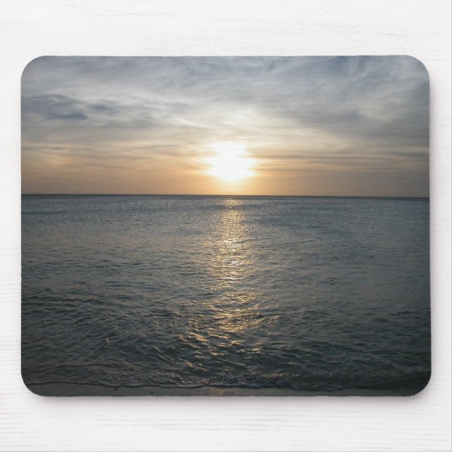Ocean Sunset Mouse Pad (Front)
