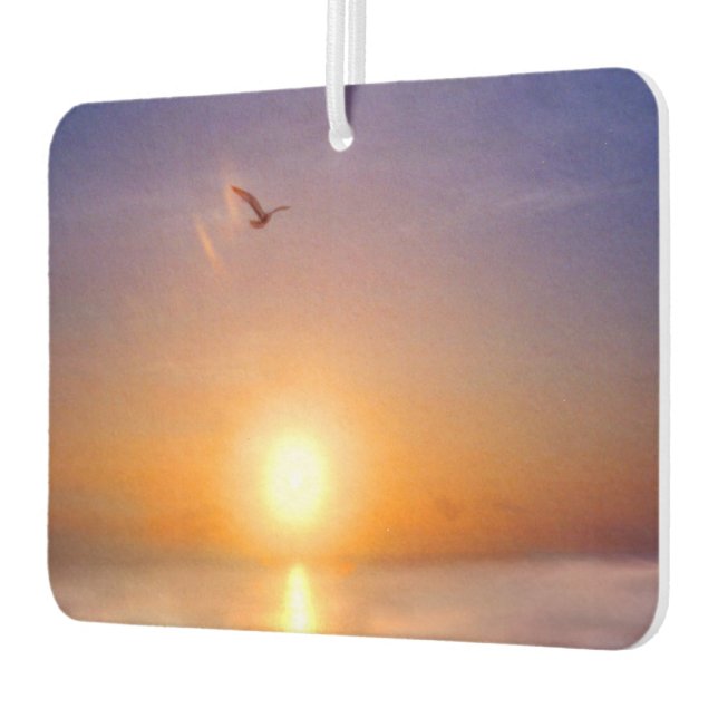 Ocean Sunset Scene Air Freshener (Left)