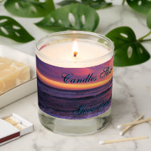 Ocean Sunset Scented Candle